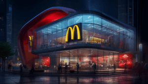 McDonalds bitcoin cyberpunk