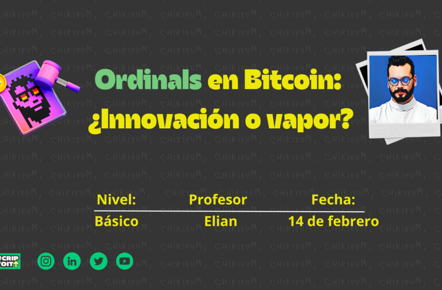 Ordinals en Bitcoin: ¿Innovación o humo?